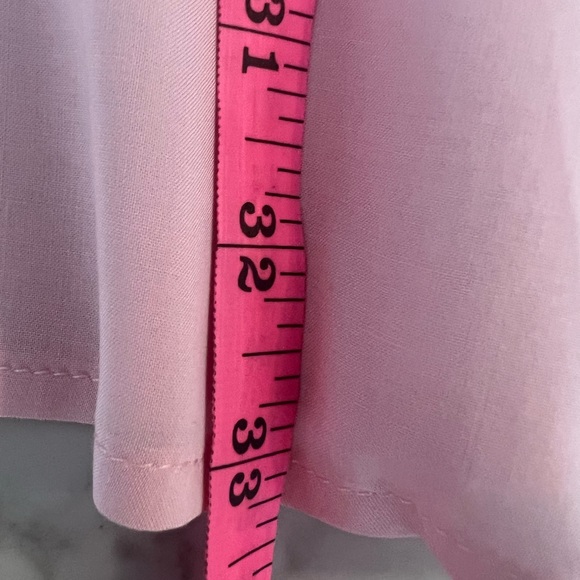 Free People Pink Camisole Chemise Large Lingerie Dress adjustable straps EUC - Picture 4 of 6